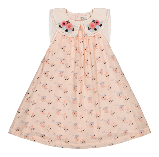 [Bachaa] Dargee Robe Dress - Bird Print