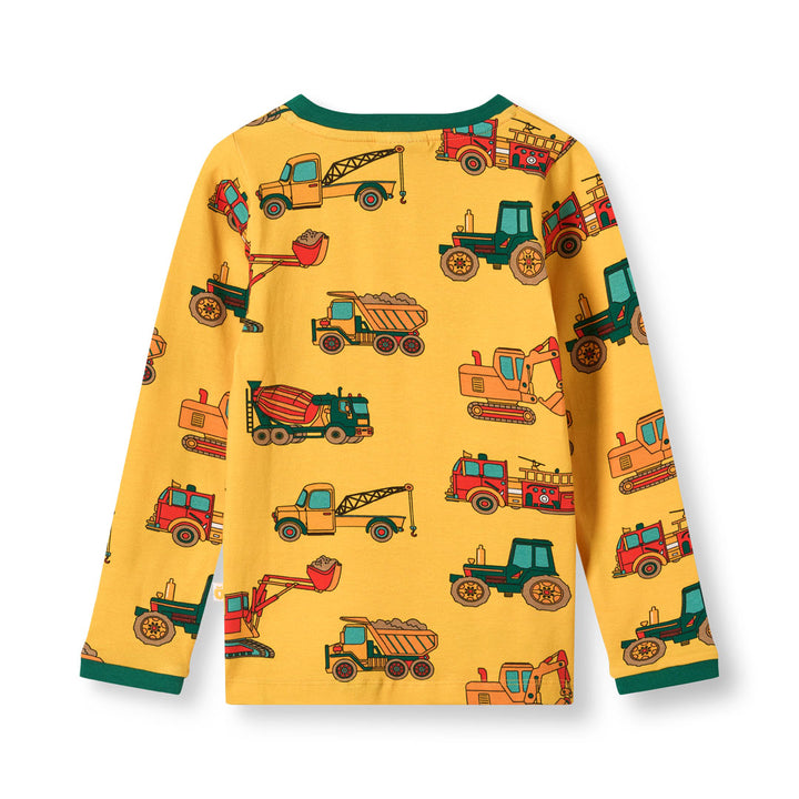 [Smafolk] Elstar Long-Sleeved Top With Vehicles - Sunstruck