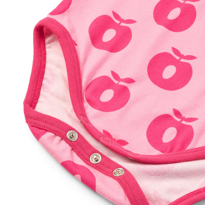 [Smafolk] Elstar Long Sleeve Body With Apple - Pink Lilac