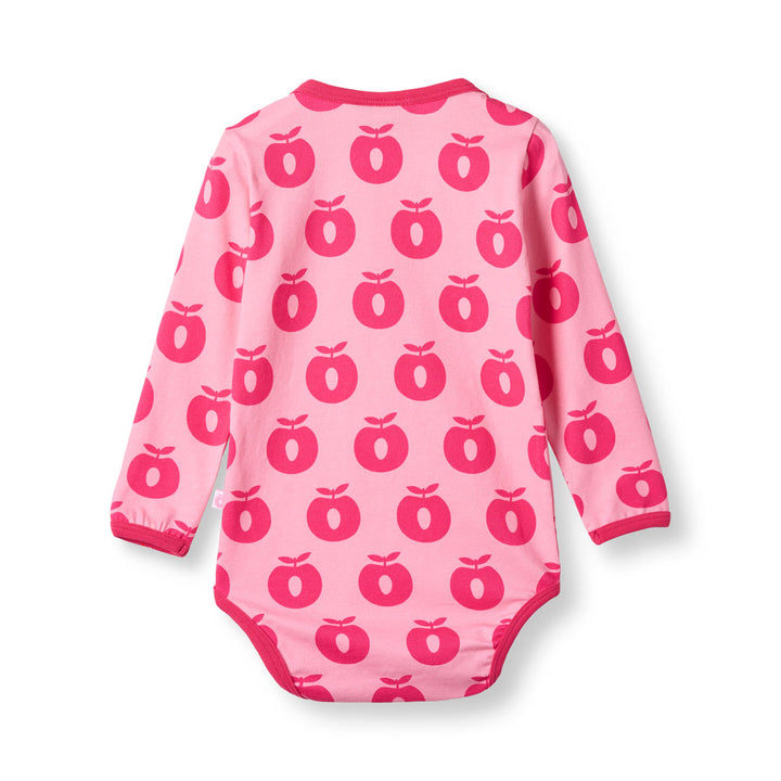 [Smafolk] Elstar Long Sleeve Body With Apple - Pink Lilac
