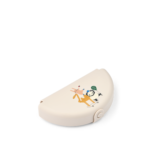 [Liewood] Eugene Foldable Snack Box - Around The World / Sandy