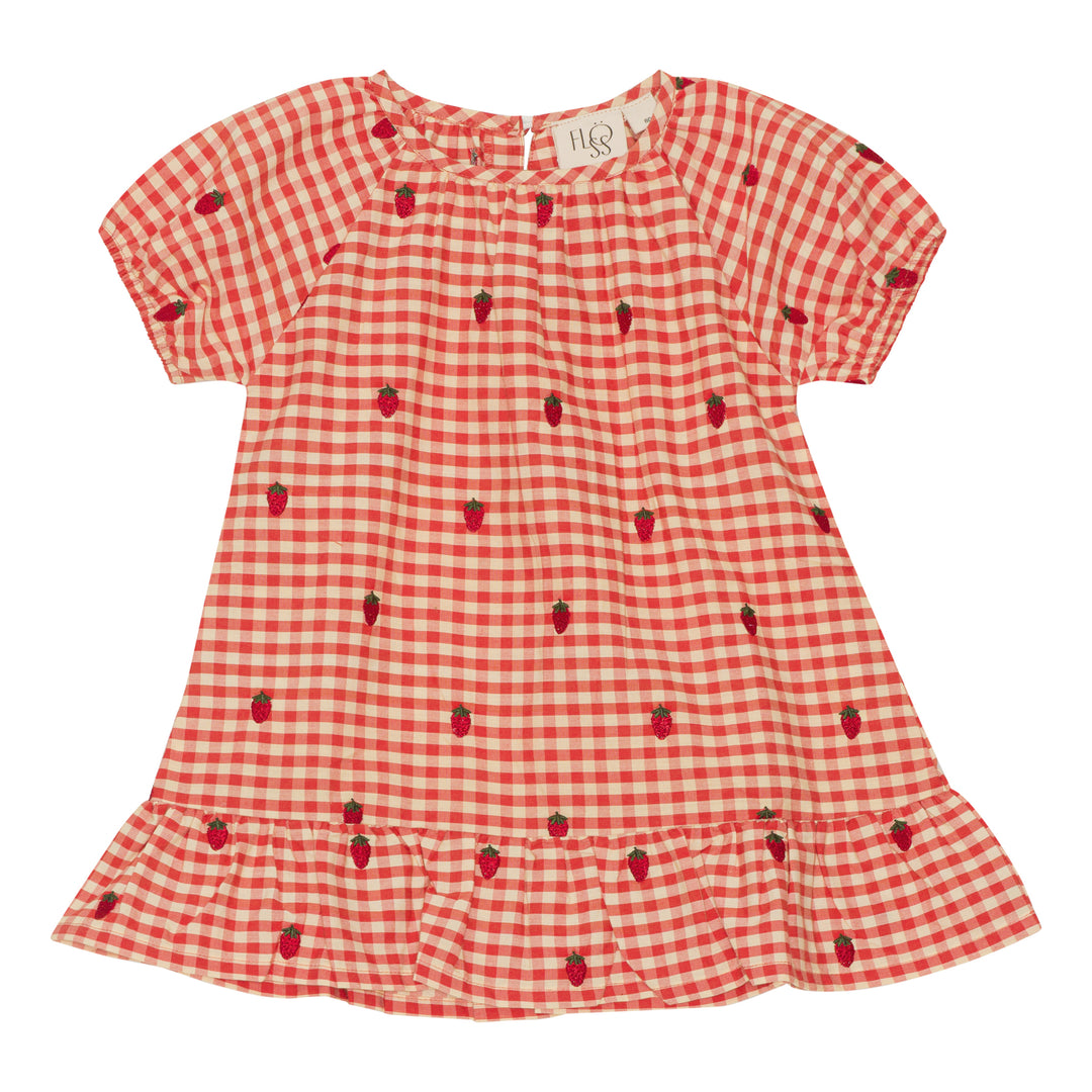 [Floss] Molly Dress - Berry Gingham