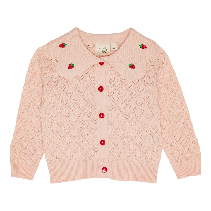 [Floss] Isabel Cardigan - Pink / Red