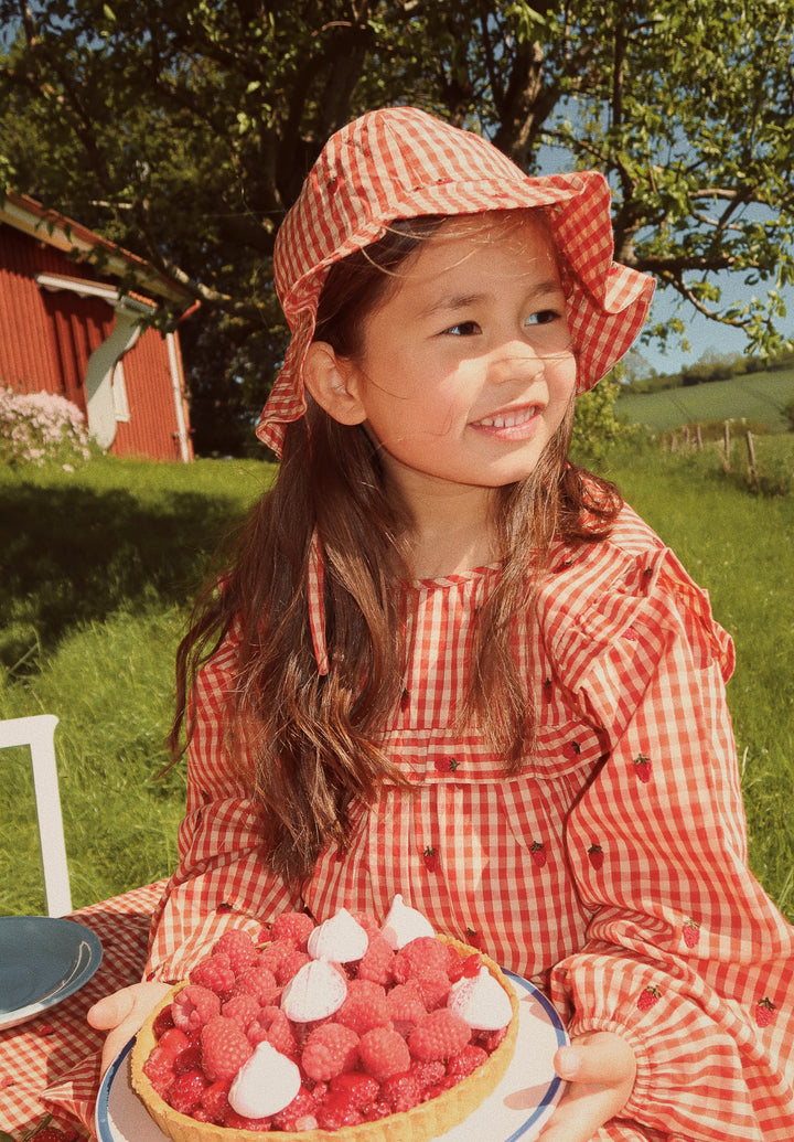 [Floss] Molly Sunhat - Berry Gingham