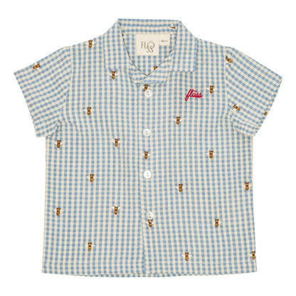 [Floss] Oliver SS Shirt - Bee Gingham