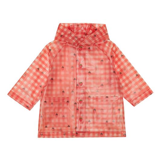 [Floss] Caila Raincoat - Berry Gingham
