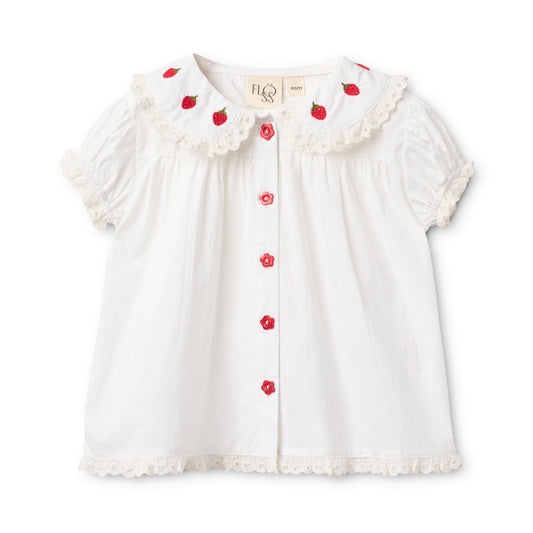 [Floss] Aja Blouse - White
