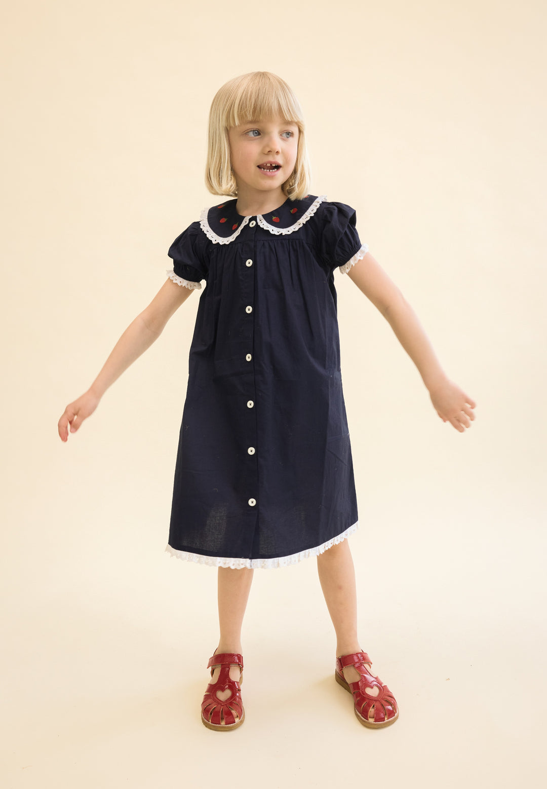 [Floss] Aja Dress - New Navy