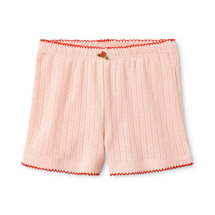 [Floss] Liva Pointelle Shorts - Soft Rose