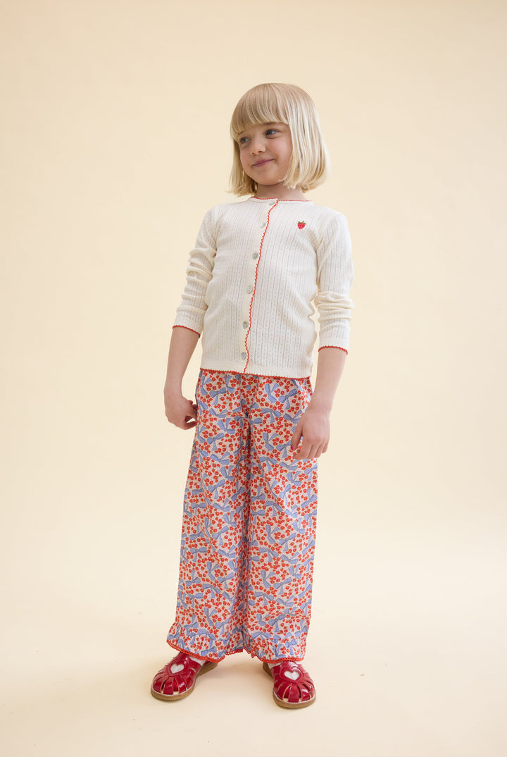 [Floss] Flora Pointelle Cardigan - Gentle Cream