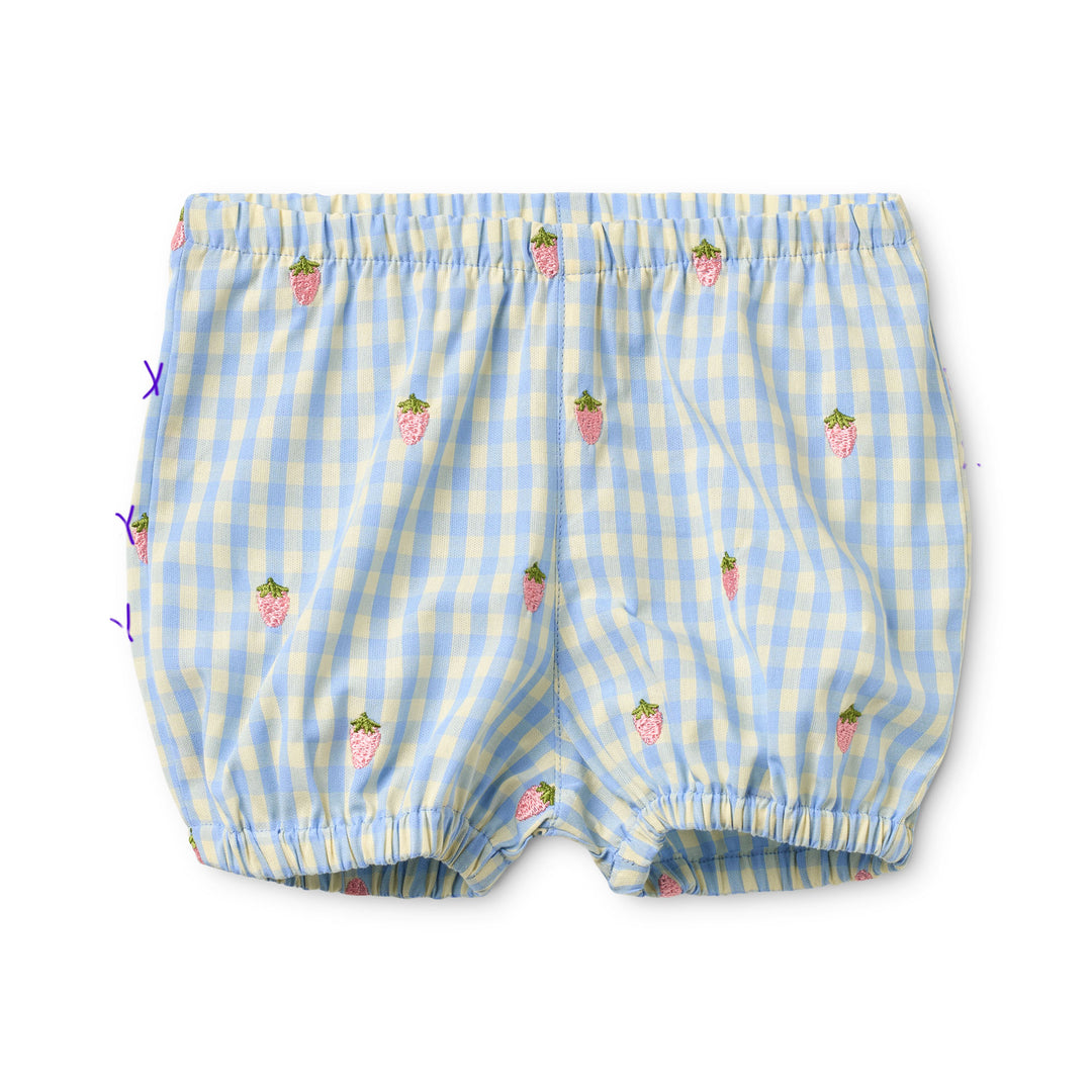 [Floss]  Mille Baby SS Set - Red - Sky Berry Gingham