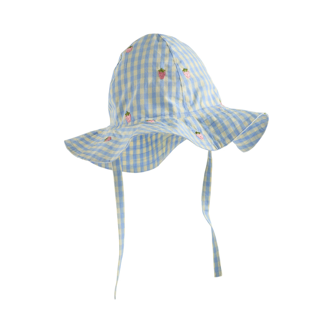 [Floss] Mille Sunhat -  Sky Berry Gingham