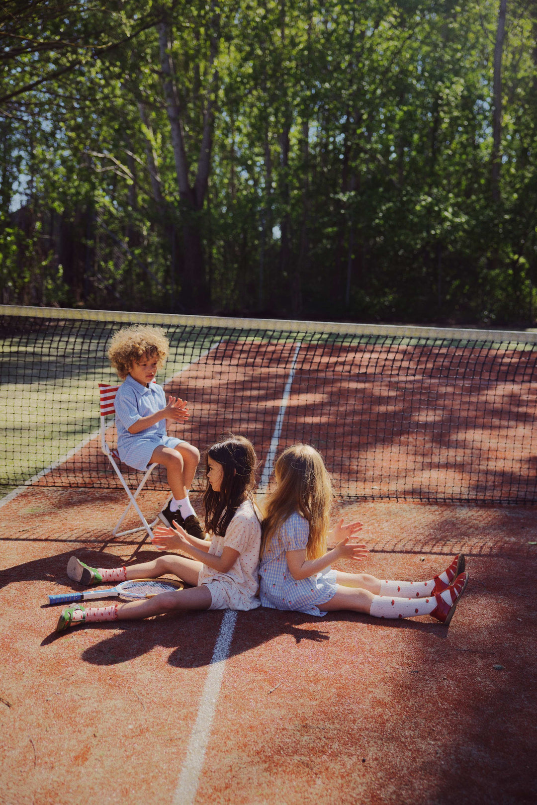 [Floss] Vanda Socks 2-pack - Berry Pointelle