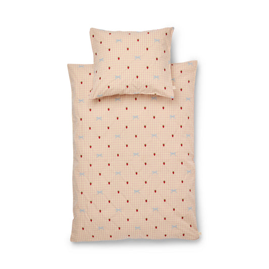 [Floss]  Dolly Bow Duvet + PIllow 140 *200cm