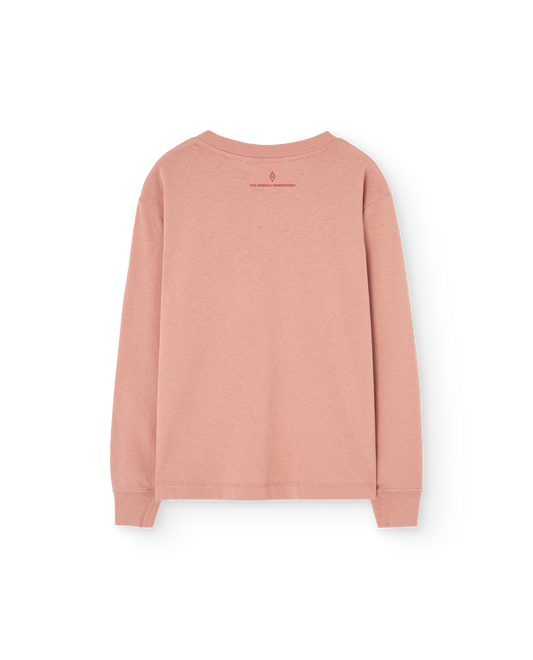 [TAO] Dog Kid Long Sleeve T-shirt - Dusty Coral