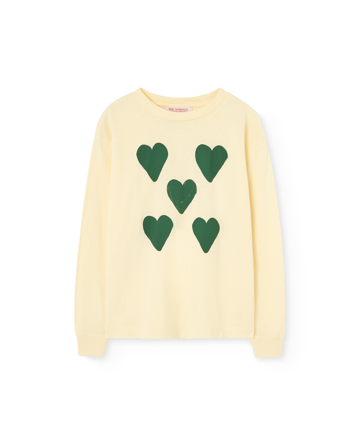 [TAO] Dog Kid Long Sleeve T-shirt - Flan Yellow