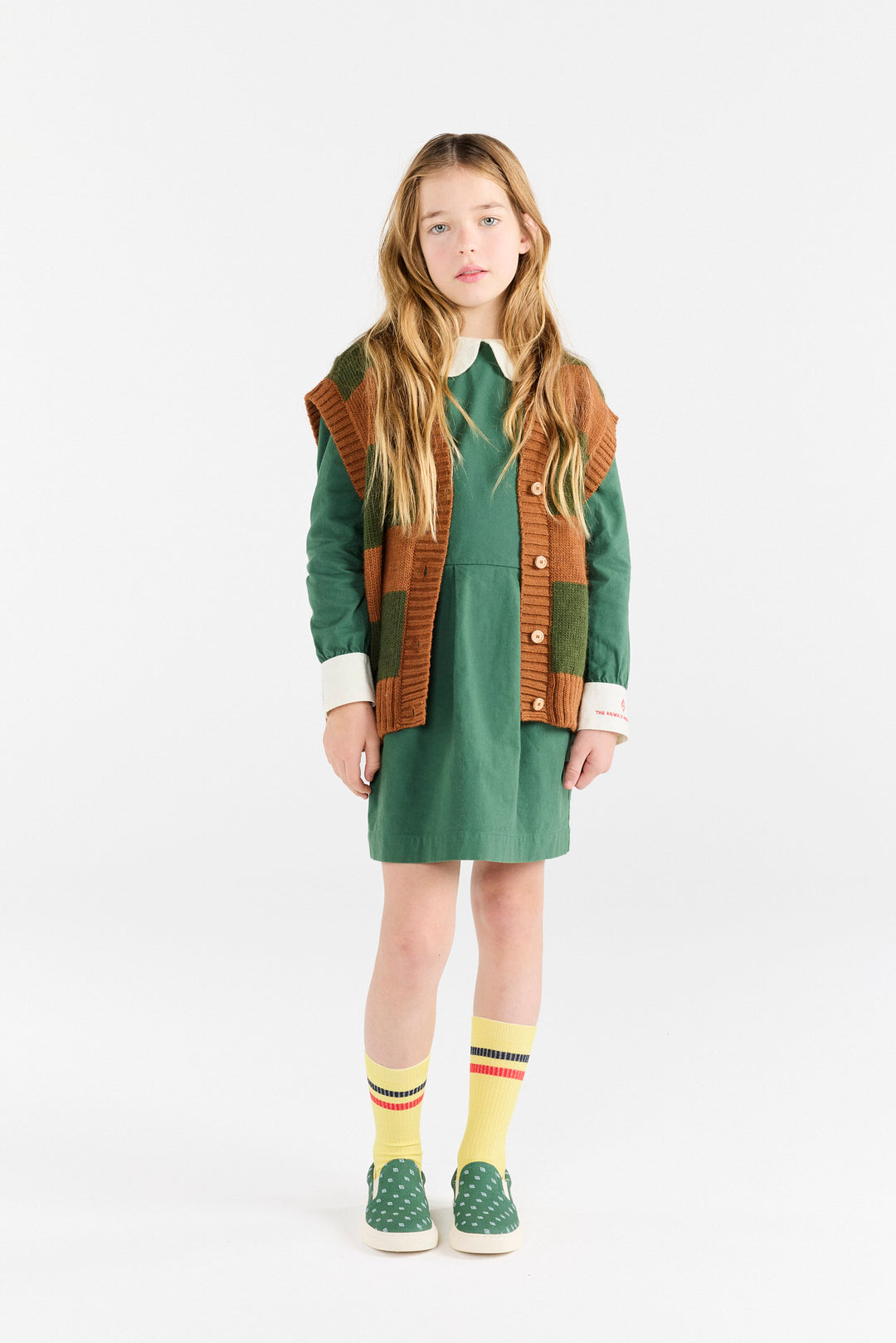 [TAO] Drever Kid Mini Dress - Green