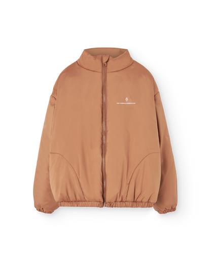 [TAO] Crocodile Kid Puffer Jacket - Almond Brown