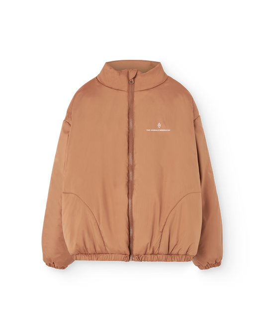 [TAO] Crocodile Kid Puffer Jacket - Almond Brown