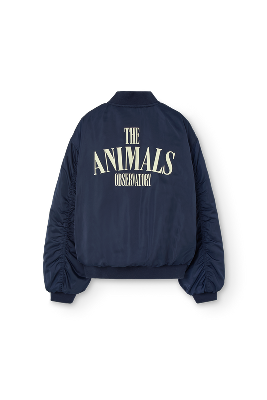 [TAO] Panda Kid Bomber Jacket - Navy