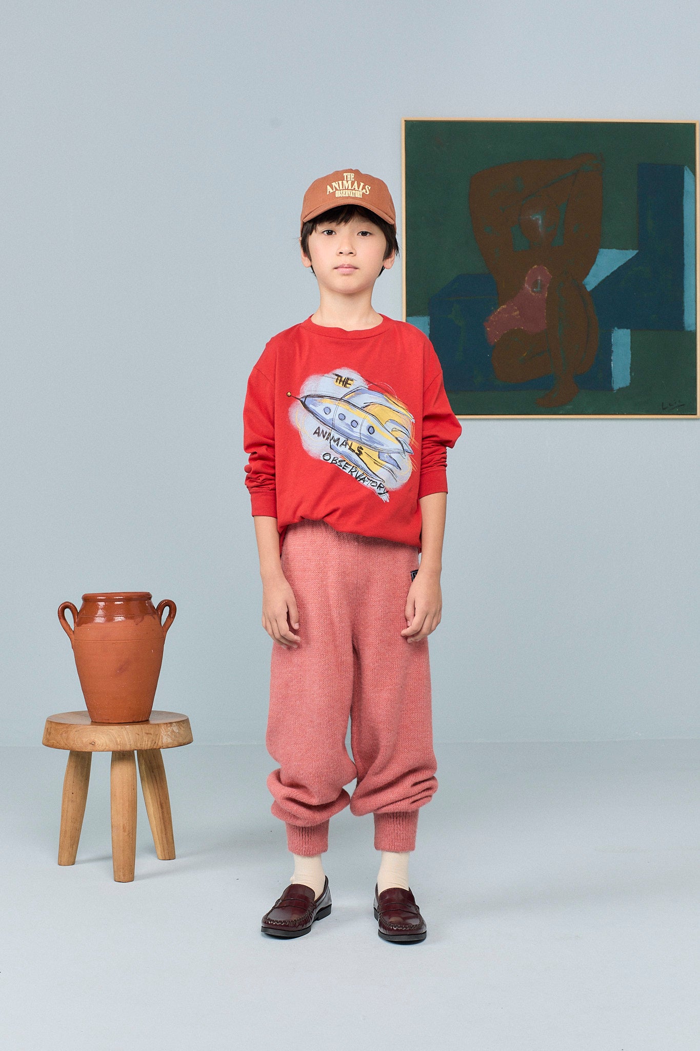 [TAO] Hamster Kid Cap - Brown