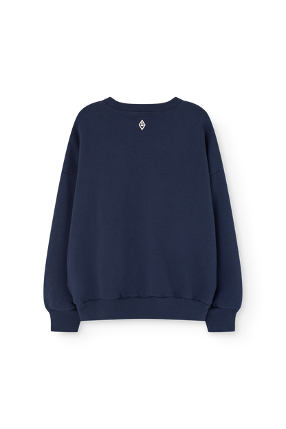 [TAO]Killifish Warm Kid Sweatshirt - Navy