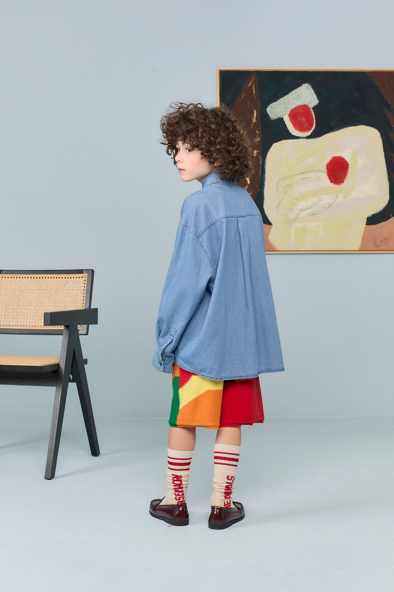 [TAO]Opossum Kid Berbuda Shorts - Multicolor