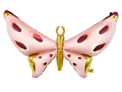 Foil balloons Butterfly, 120x87 cm, mix