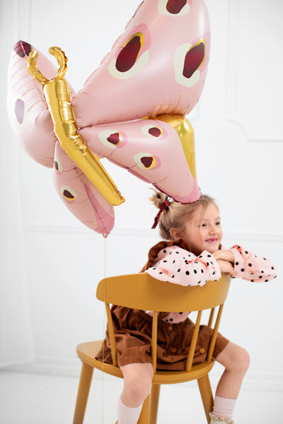 Foil balloons Butterfly, 120x87 cm, mix