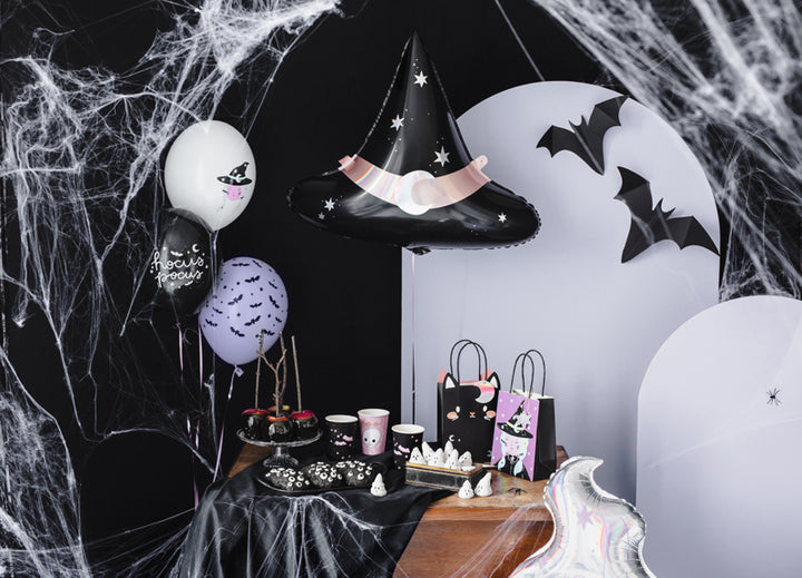 [PartyDeco]Foil balloon Witch Hat, 66,5x57,5 cm, mix