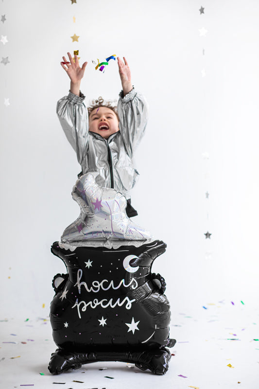 [PartyDeco]Foil balloon Cauldron, 64,5x109,5 cm, mix