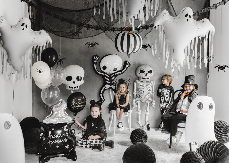 [PartyDeco]Foil balloon Cauldron, 64,5x109,5 cm, mix