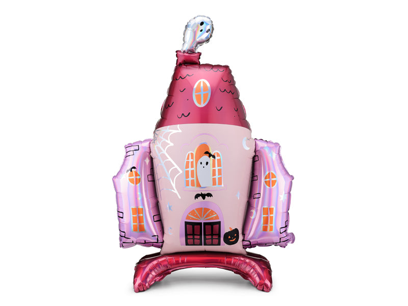 [PartyDeco]Foil balloon Haunted House, 89,5x116,5 cm, mix