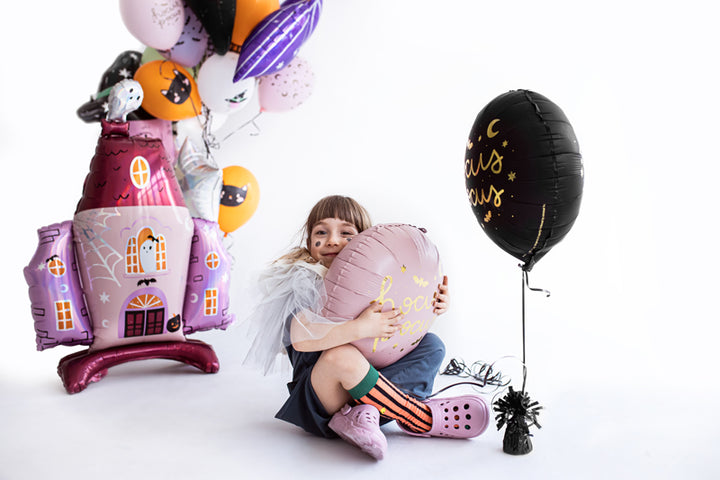 [PartyDeco]Foil balloon Haunted House, 89,5x116,5 cm, mix