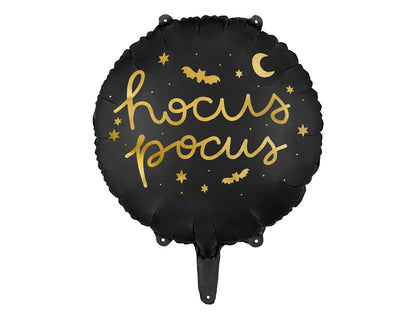 [PartyDeco]Foil Balloon Hocus Pocus, 45 cm, black
