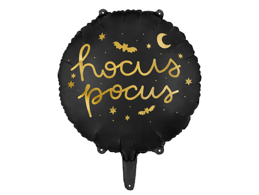 [PartyDeco]Foil Balloon Hocus Pocus, 45 cm, black