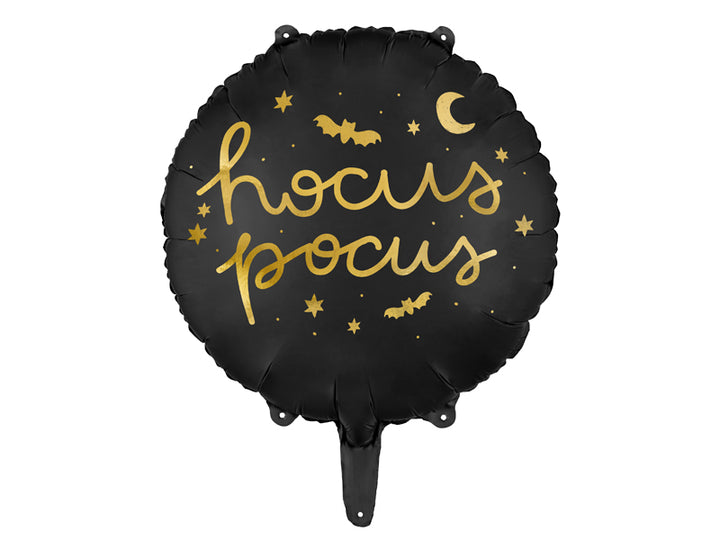 [PartyDeco]Foil Balloon Hocus Pocus, 45 cm, black