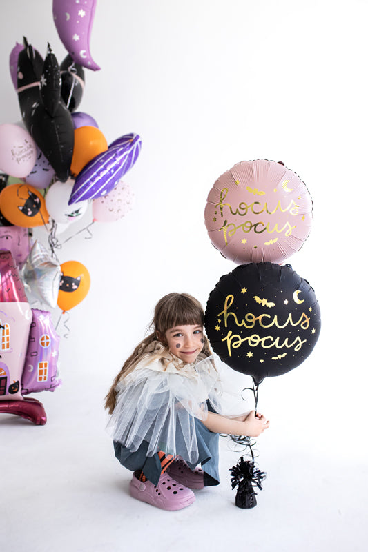 [PartyDeco]Foil Balloon Hocus Pocus, 45 cm, black