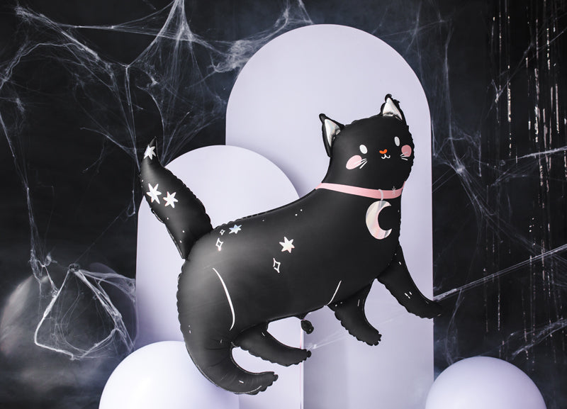 [PartyDeco]Foil balloon Cat, 96x95 cm, mix