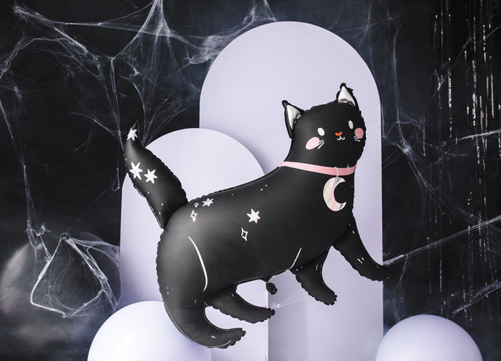 [PartyDeco]Foil balloon Cat, 96x95 cm, mix