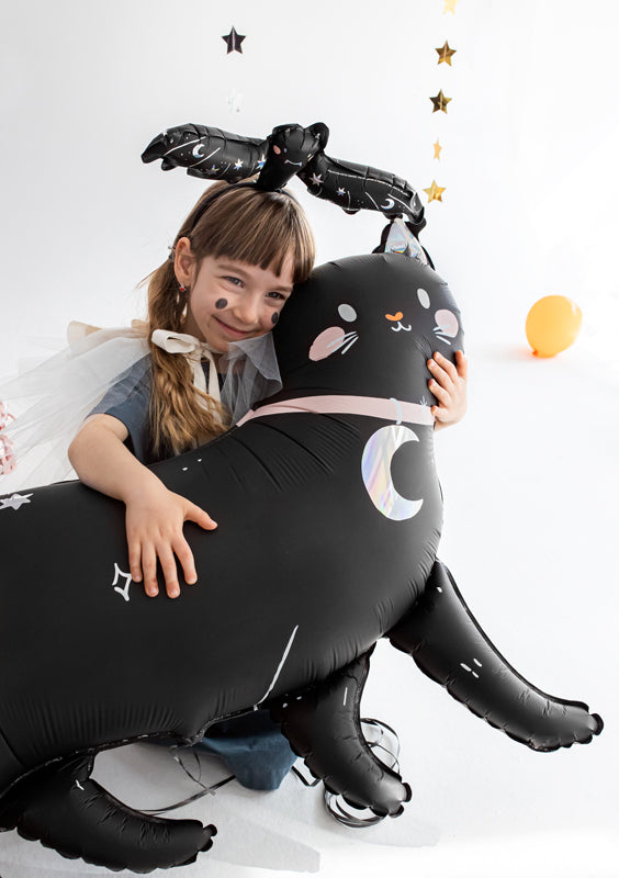 [PartyDeco]Foil balloon Cat, 96x95 cm, mix
