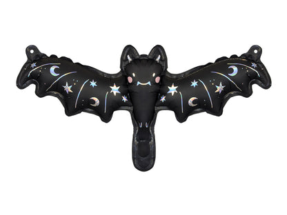 [PartyDeco]Foil balloon Bat, 40,5x13 cm, mix