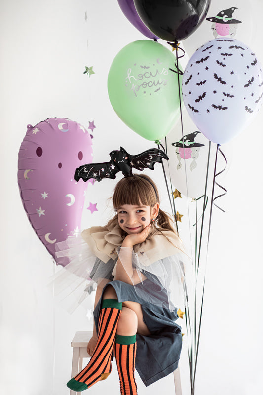 [PartyDeco]Foil balloon Bat, 40,5x13 cm, mix