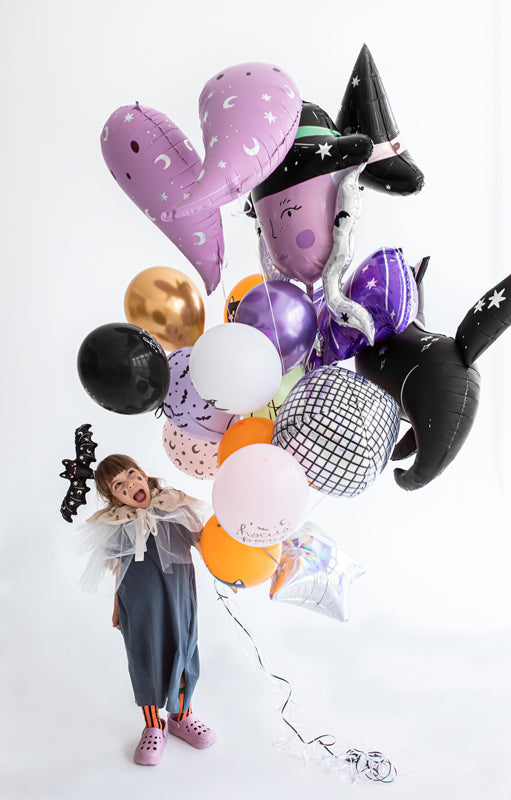 [PartyDeco]Foil balloon Bat, 40,5x13 cm, mix