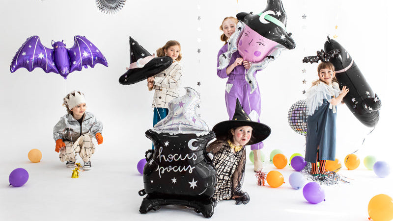 [PartyDeco]Foil balloon Bat, 40,5x13 cm, mix