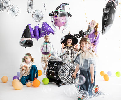 [PartyDeco]Foil balloon Bat, 40,5x13 cm, mix