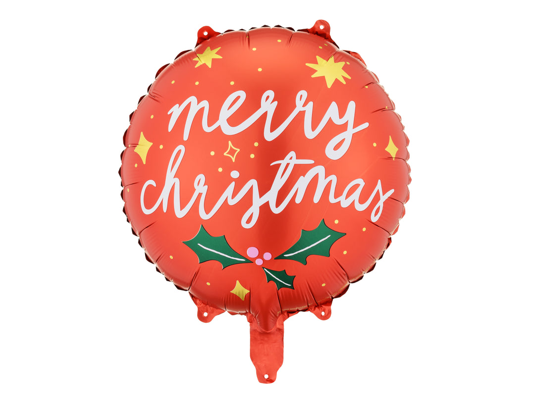 [PartyDeco] Foil Balloon Merry Christmas 45cm