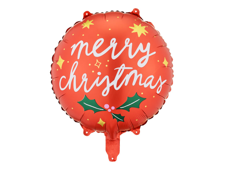 [PartyDeco] Foil Balloon Merry Christmas 45cm