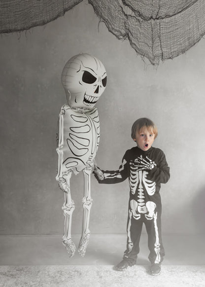 [PartyDeco]Foil Balloon Skeleton XXL, 46x129 cm, mix