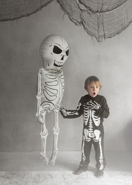 [PartyDeco]Foil Balloon Skeleton XXL, 46x129 cm, mix